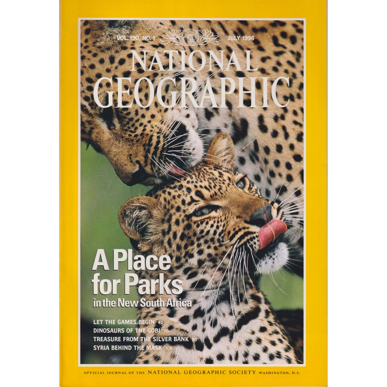 National Geographic 1996 July by National Geographic
