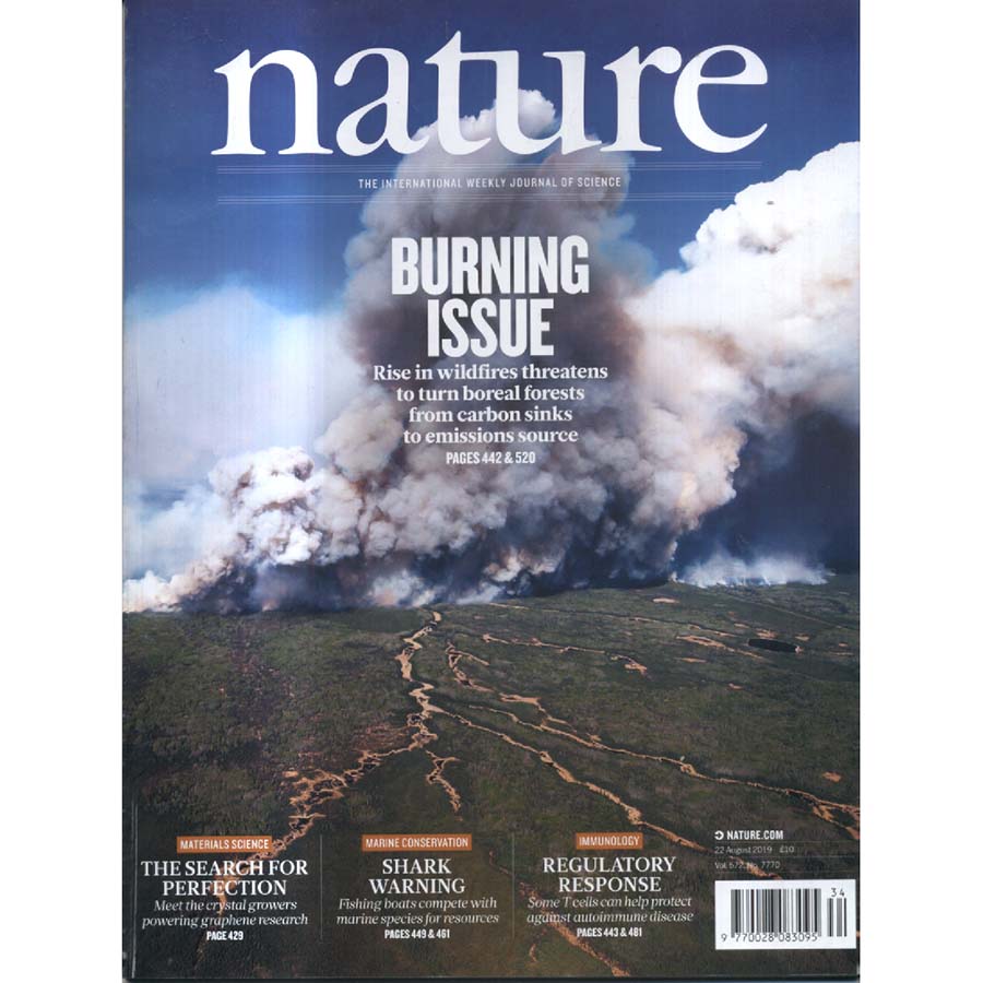 Nature - 2019 August - Vol 572 No 7770 by Nature