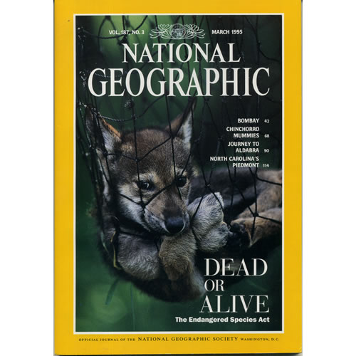 National Geographic 1995 March by National Geographic 