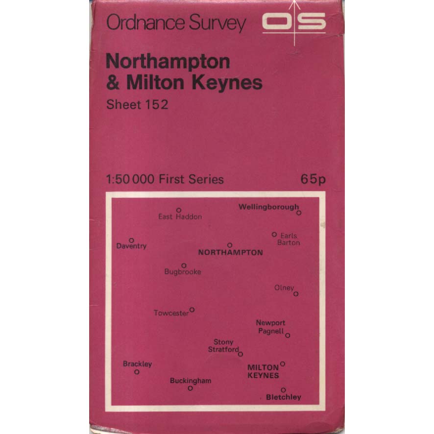 Northampton and Milton Keynes by Ordnance Survey