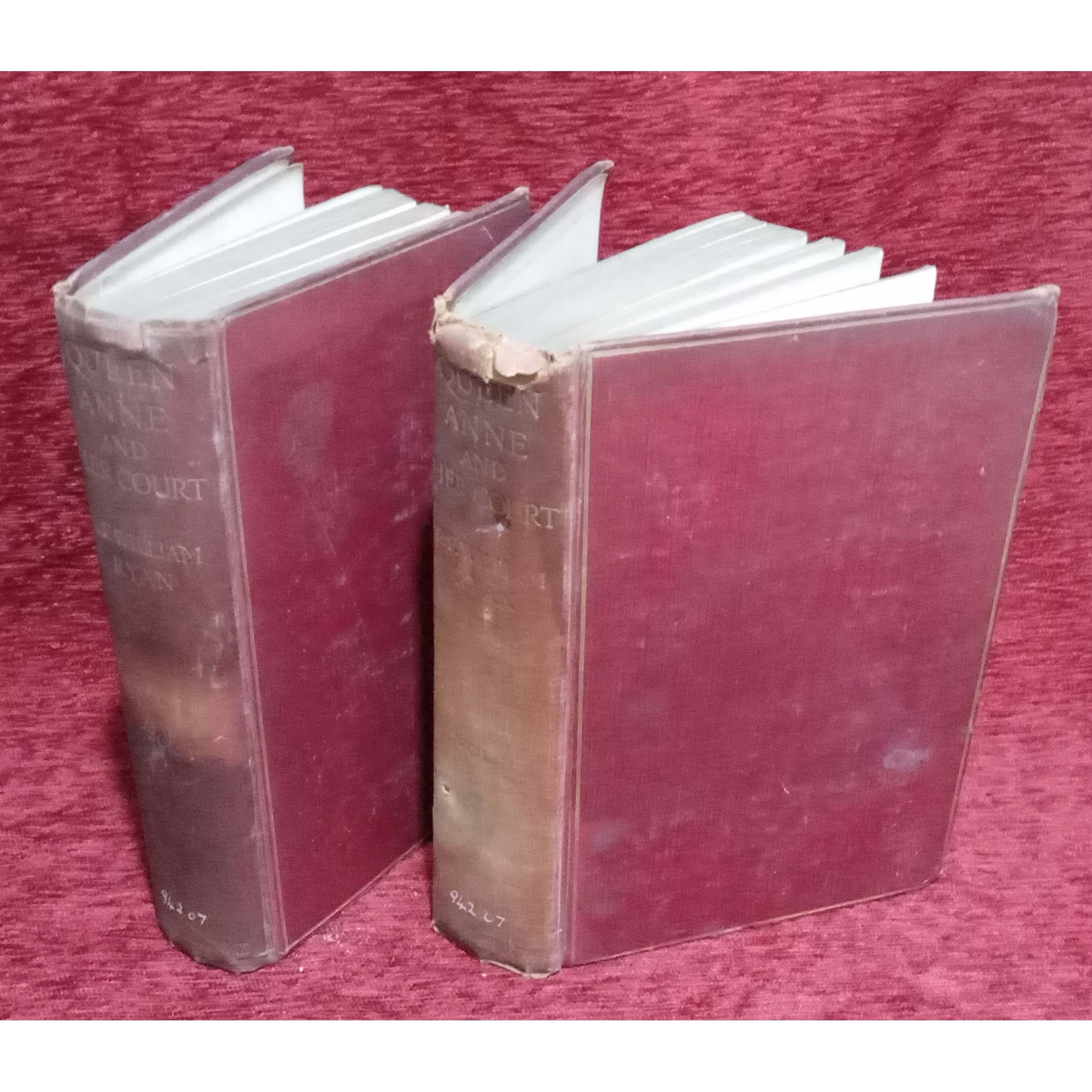 Queen Anne and Her Court - Vols I and II by PF William Ryan
