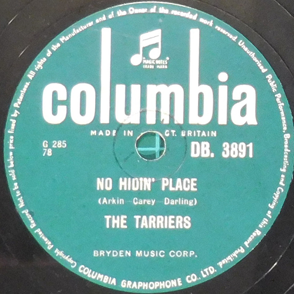 No Hidin Place by The Tarriers