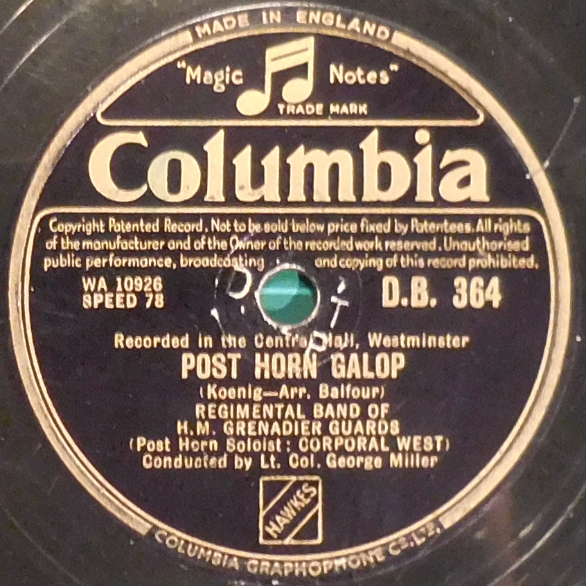 Post Horn Galop by Regimental Band Of HM Grenadier Guards