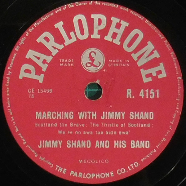 Marching With Jimmy Shand by Jimmy Shand And His Band