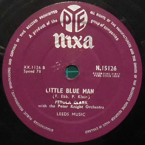 Little Blue Man by Petula Clark