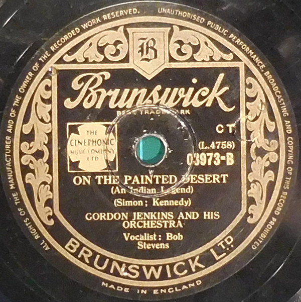 On The Painted Desert by Gordon Jenkins And His Orchestra