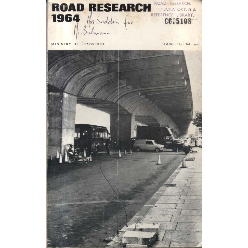 Road Research 1964 by Ministry of TRansport