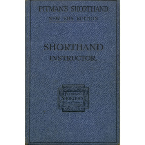 Shorthand Instructor by Pitman