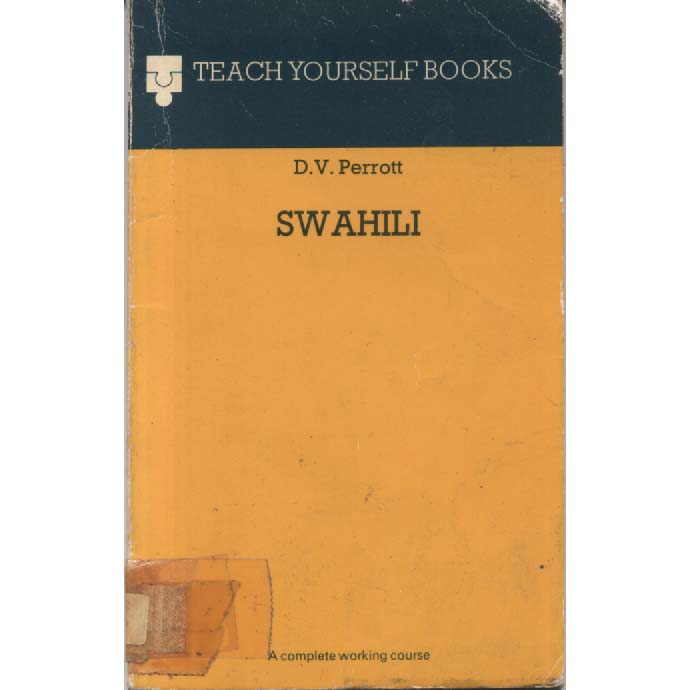 Swahili by DV Perrott