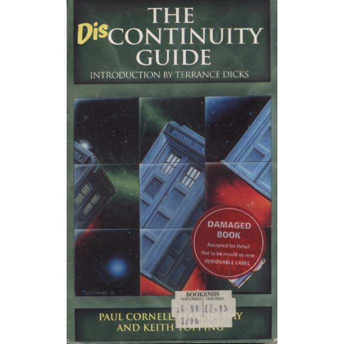 The Discontinuity Guide by Keith Topping Paul Cornell Martin Day