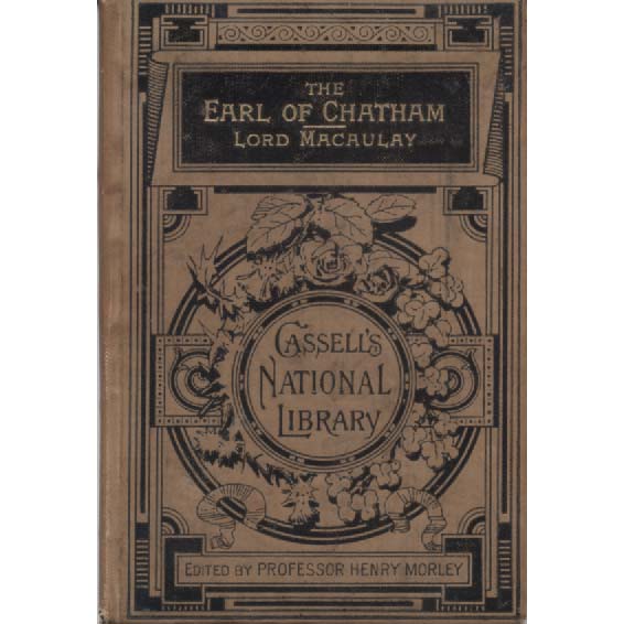 The Earl of Chatham by Lord Macaulay