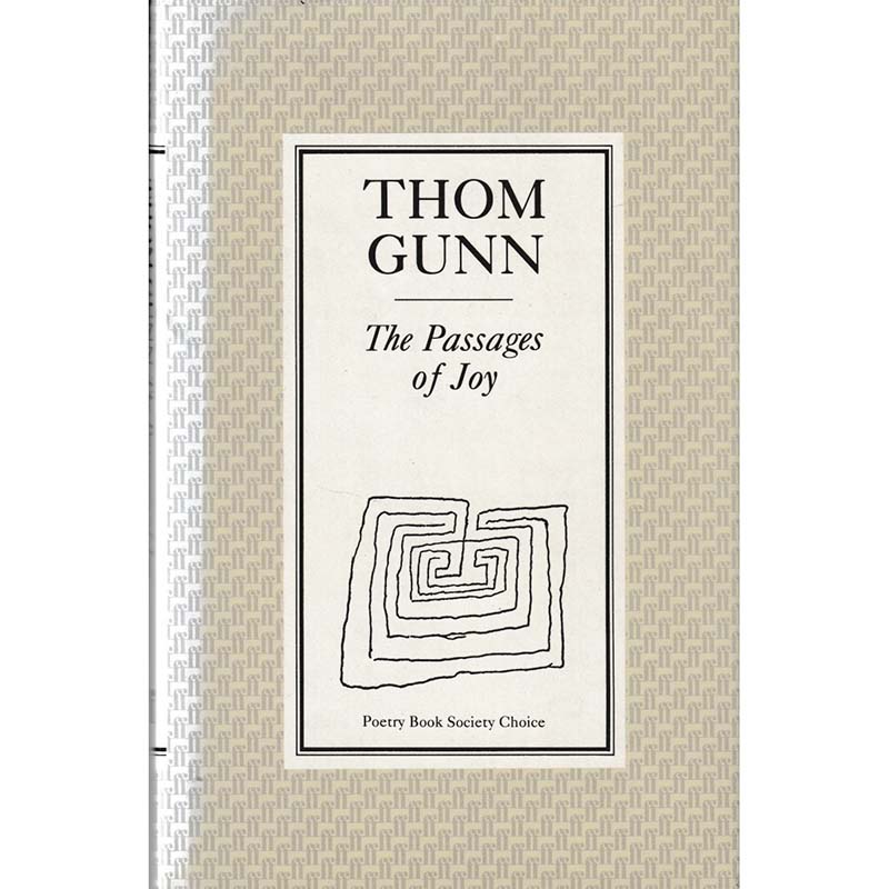 The Passages of Joy by Thom Gunn