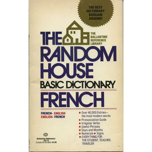 Random House Basic Dictionary French by Francesca Langbaum