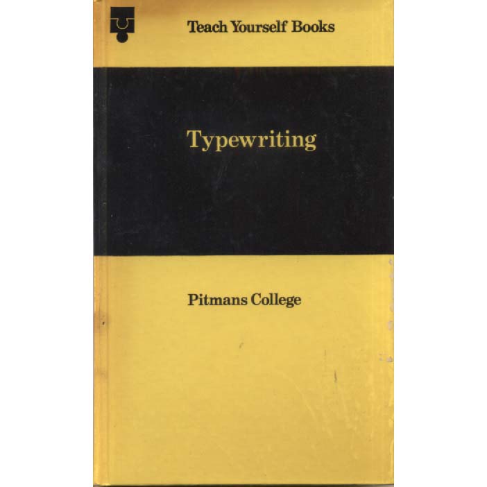 Typewriting by Pitmans College