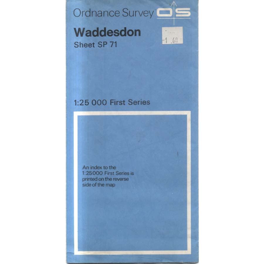 Waddesdon - Sheet SP 71 by Ordnance Survey